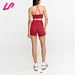 ladies high waisted cycling shorts